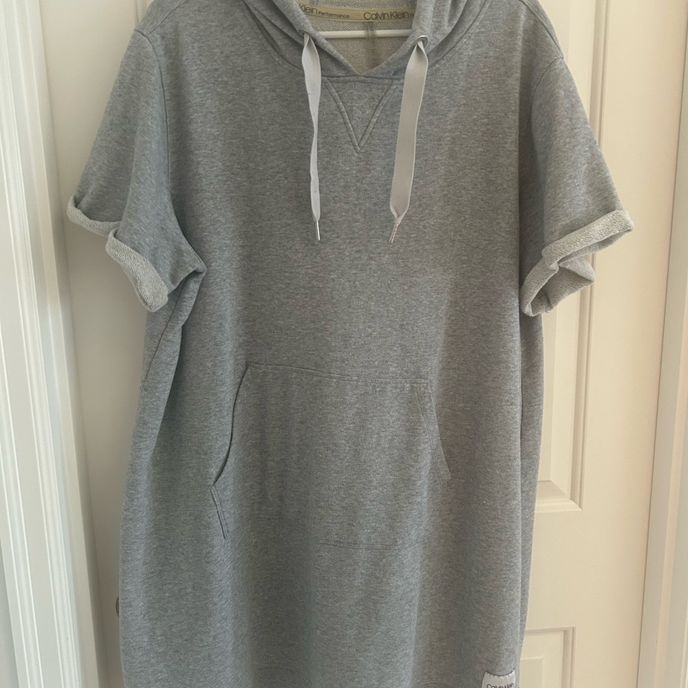 Calvin Klein Heather Gray Hoodie